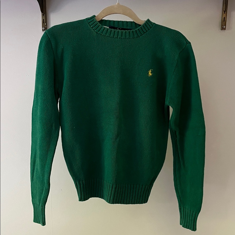 Polo by Ralph Lauren Classic Green Kids Sweater